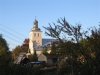 Widok na kościół parafialny, Autor: M. Szwabińska, 11.10.2008r. 