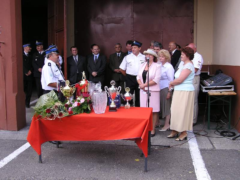 Wizyta OSP Gorzanów w Reńskiej Wsi, Autor: R. Duma,15-16.07.2006r. 