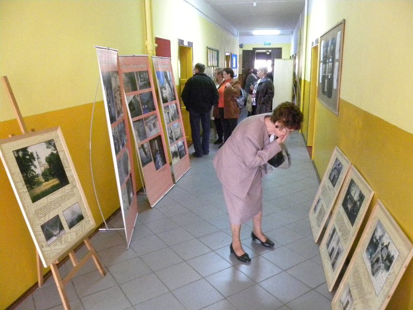 65 lecie Szkoły Podstawowej w Gorzanowie, Wystawa w SP, 18.09.2010r.